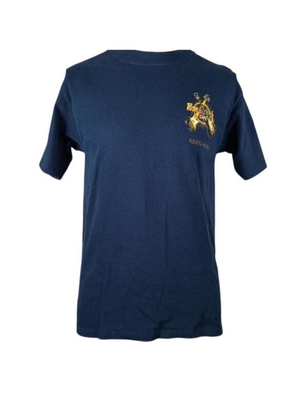 Hard Rock Cafe Save The Planet Navy Blue T-Shirt Medium
